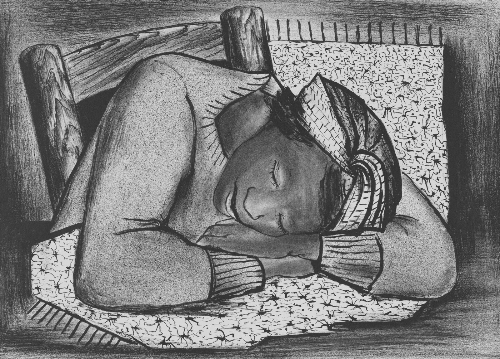 Schomburg Center for Research in Black Culture, Art and Artifacts Division, The New York Public Library. "Sleeping Girl" The New York Public Library Digital Collections. 1935 - 1943. https://digitalcollections.nypl.org/items/68c2f510-d56d-0131-c2d9-58d385a7bbd0