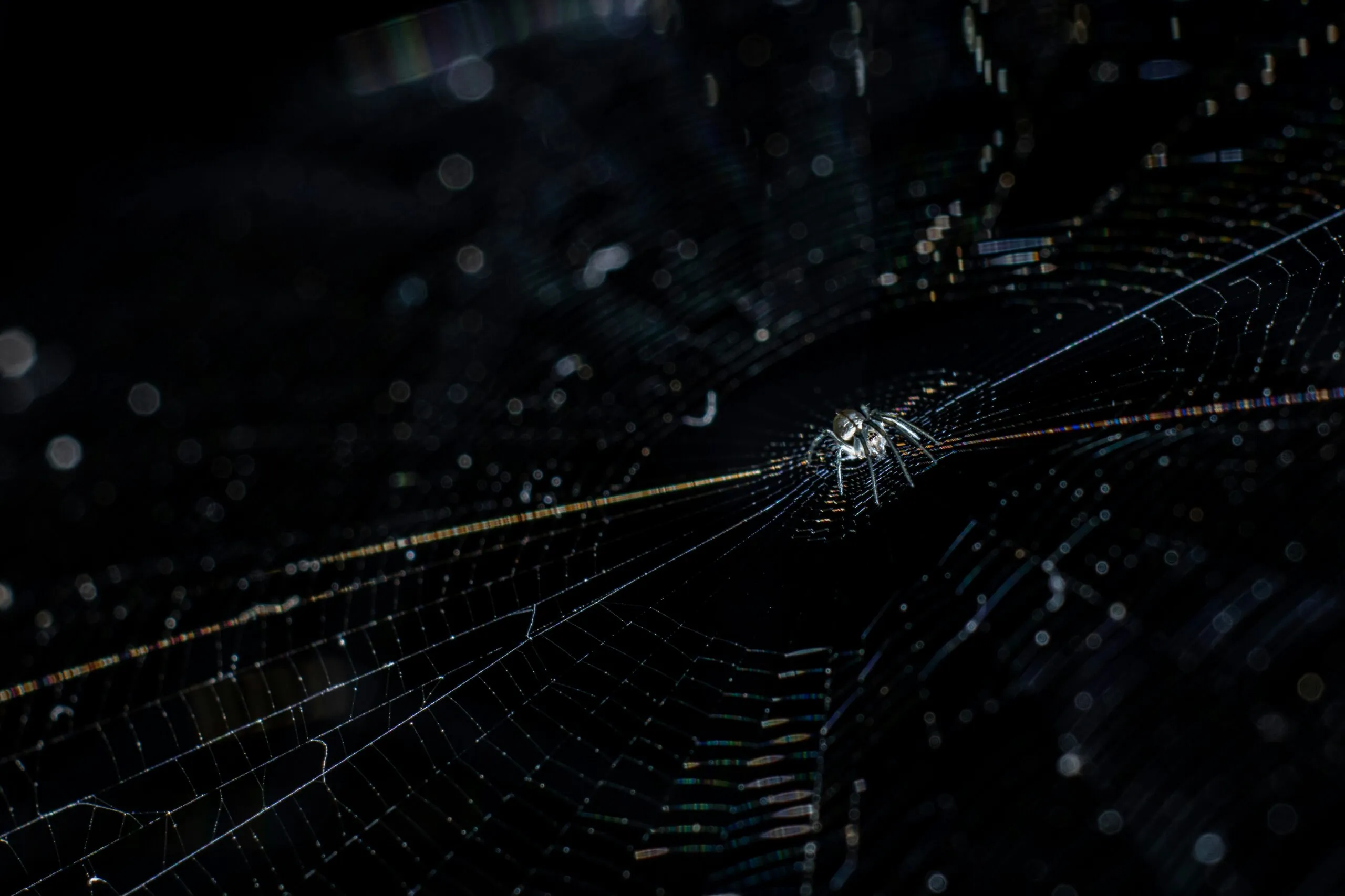 a close-up of a circuit board