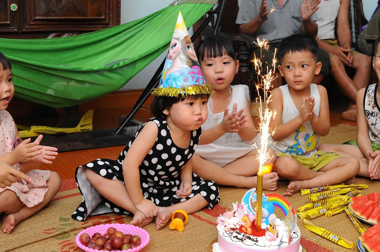 children, cake, girls, boy, kids, young, childhood, blowing candle, birthday cake, happiness, happy, celebration, party, daughter, lovely, cute, happy birthday, adorable