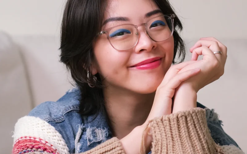 Portrait of Shavonne Wong, Singaporean contemporary new media artist (born in 1990)