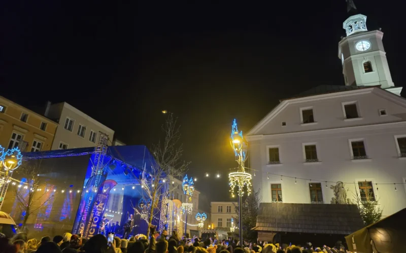 New Year's Eve Party 2024/2025 in Gliwice, Silesian Voivodeship, Poland, December 2024/January 2025