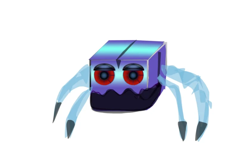 The psychedelic spider is a concept that illustrates the following issue: ●When a person is dreaming, they create purely original concepts or concepts inspired by sources analyzed by the brain. ●creates non-existent music ●people who don't exist